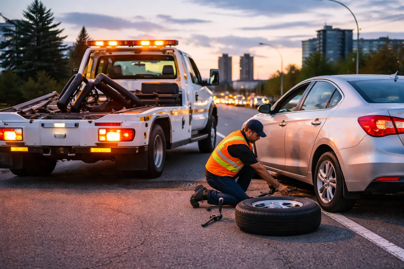 Emergency Tire Repair in Edmonton 24/7 Help When You Need It Most